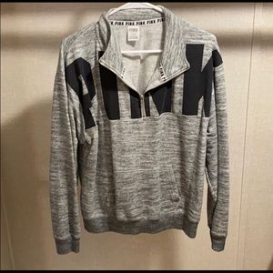 Victoria Secret half zip crew neck